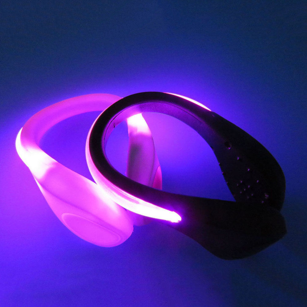 Running Gear Night - 2pcs LED Flash Shoe Clips Night