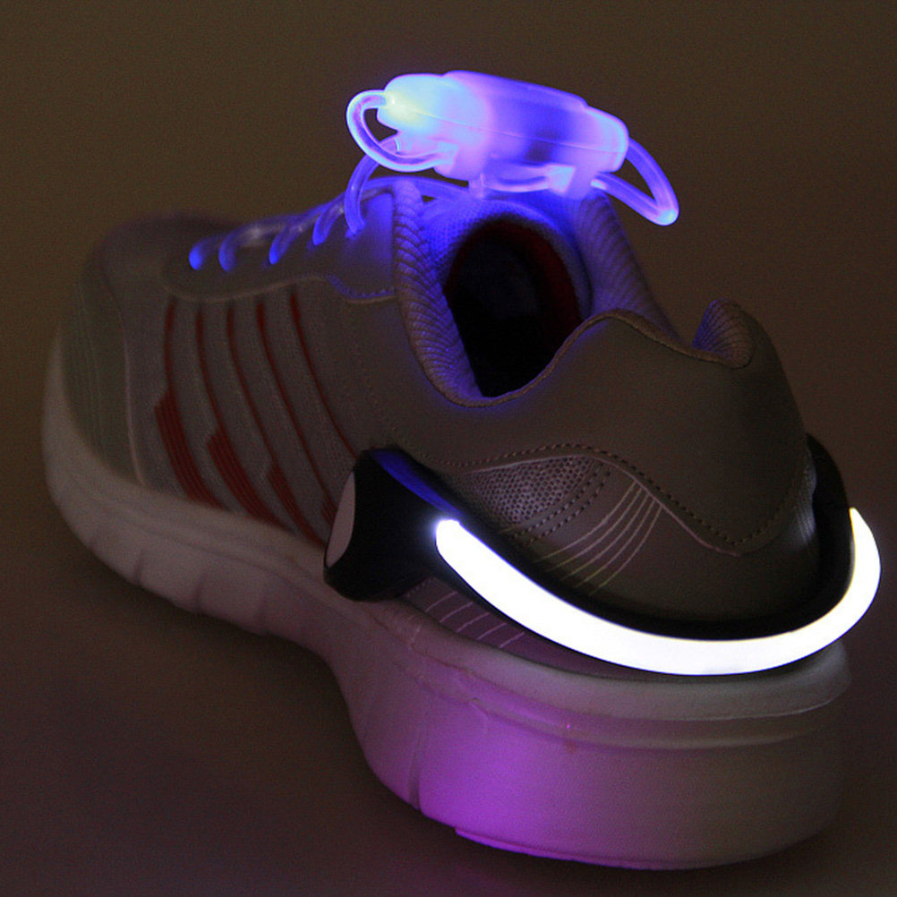 Running Gear Night - 2Pcs LED Shoe Light Clips Bright