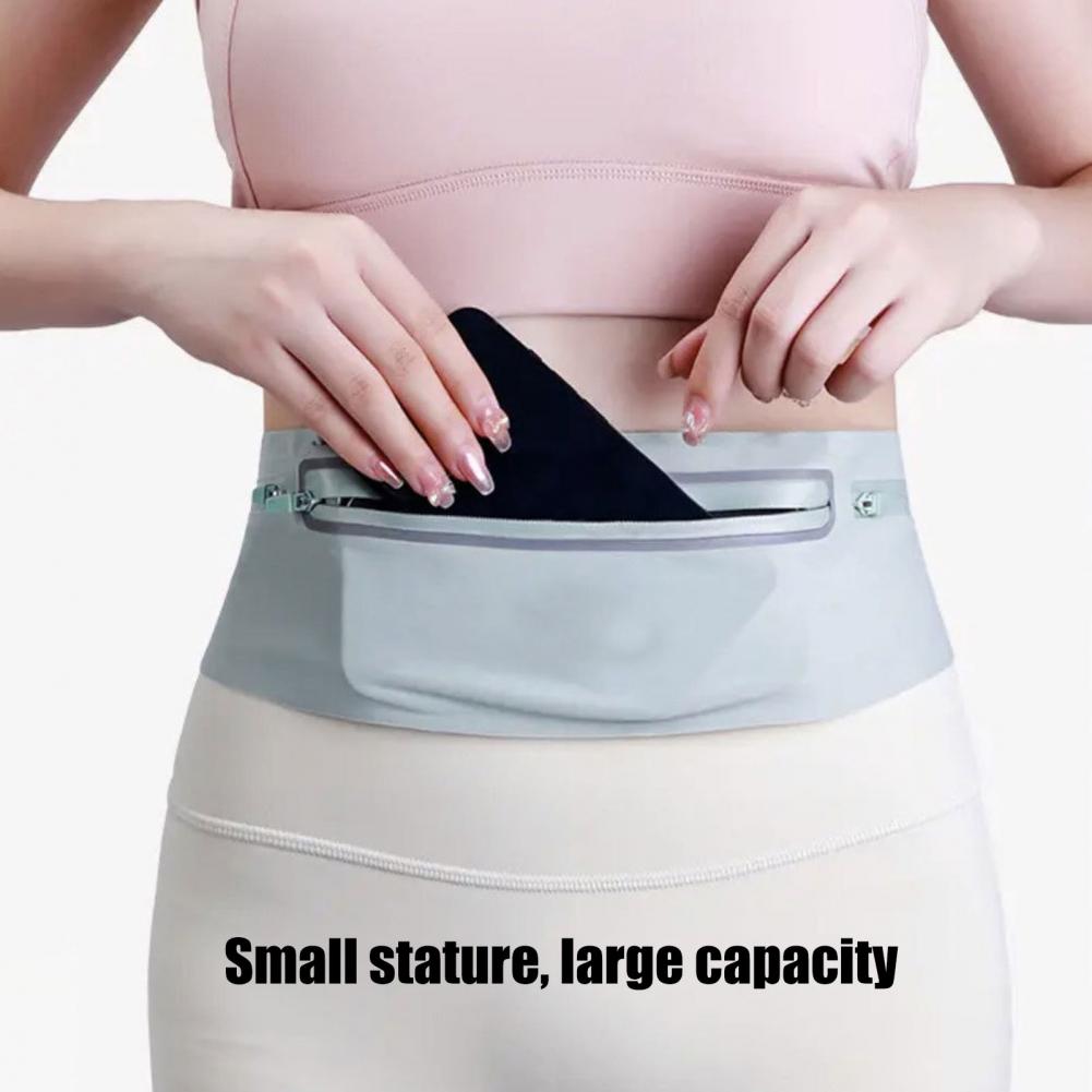 Running Gear Holder - Running Belt Fanny Pack 3 Pockets