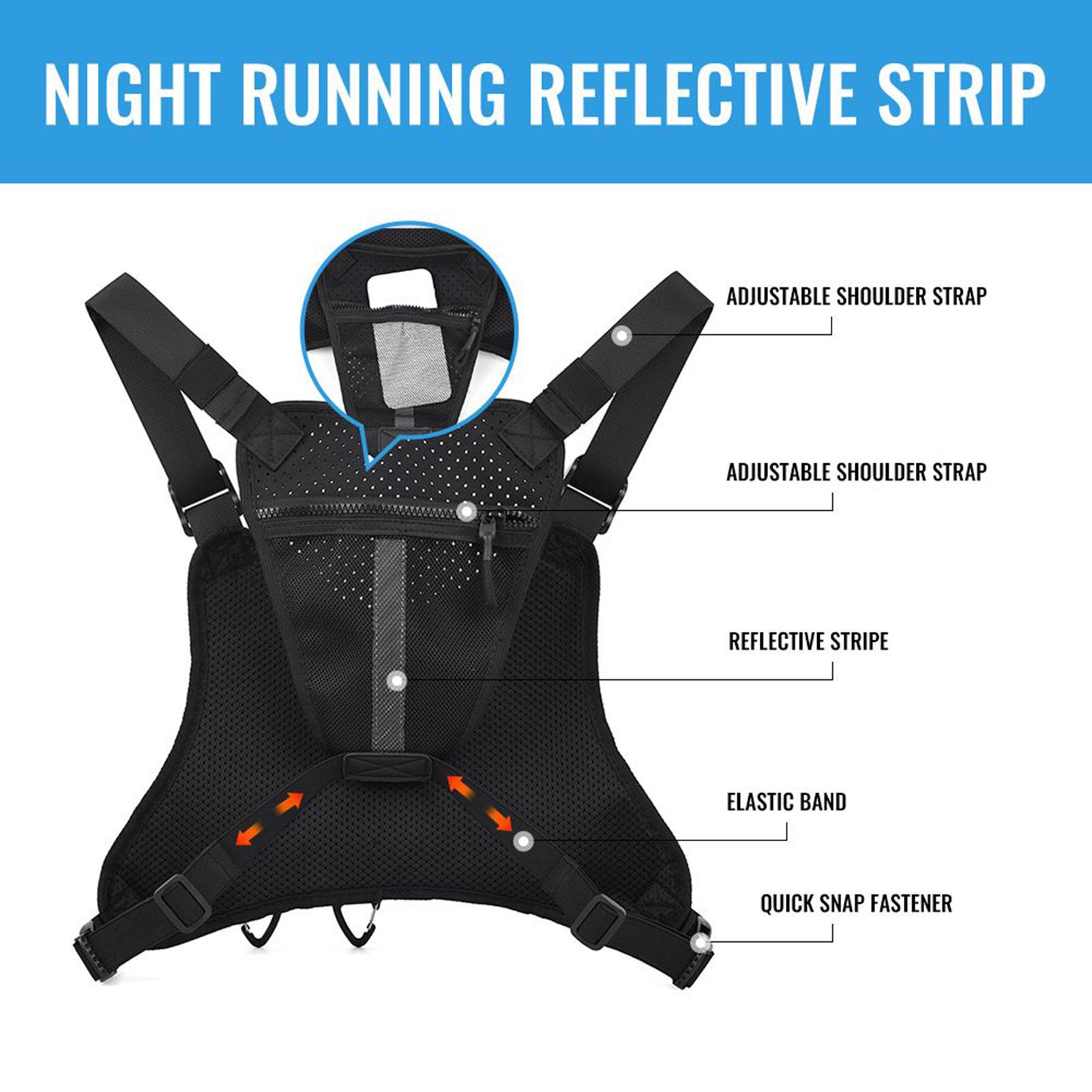 Running Gear Holder - Running Chest Bag Running Vest Slim