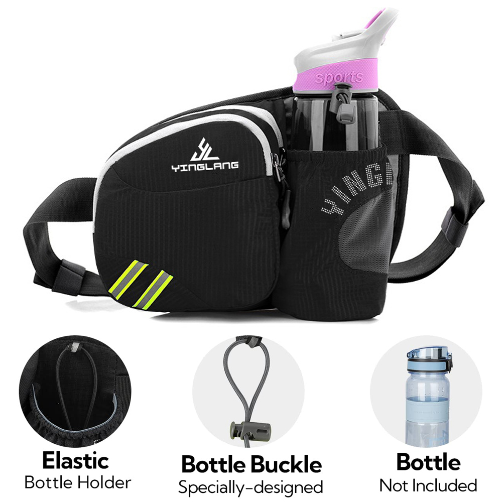Waist Bag with Water Bottle Ho - Running Gear Holder avis et prix