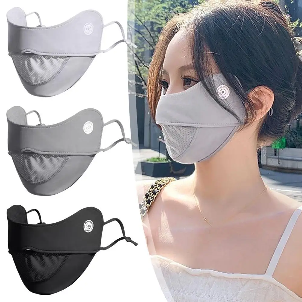 Women Ice Silk Mask Thin Breat - Running Cap Mesh avis et prix