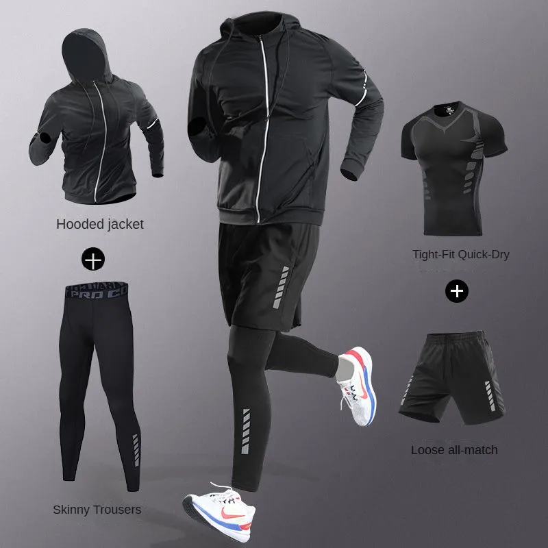 3-7Pcs Men's Ice Fiber Quick-D - Running Jogging Gear avis et prix