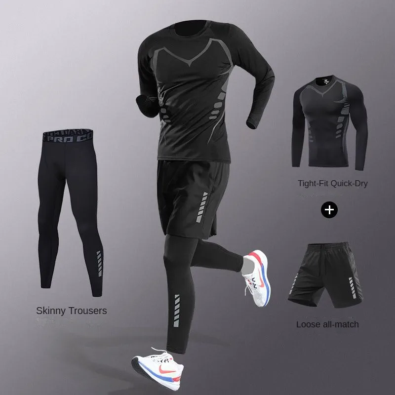 3-7Pcs Men's Ice Fiber Quick-D - Running Jogging Gear avis et prix