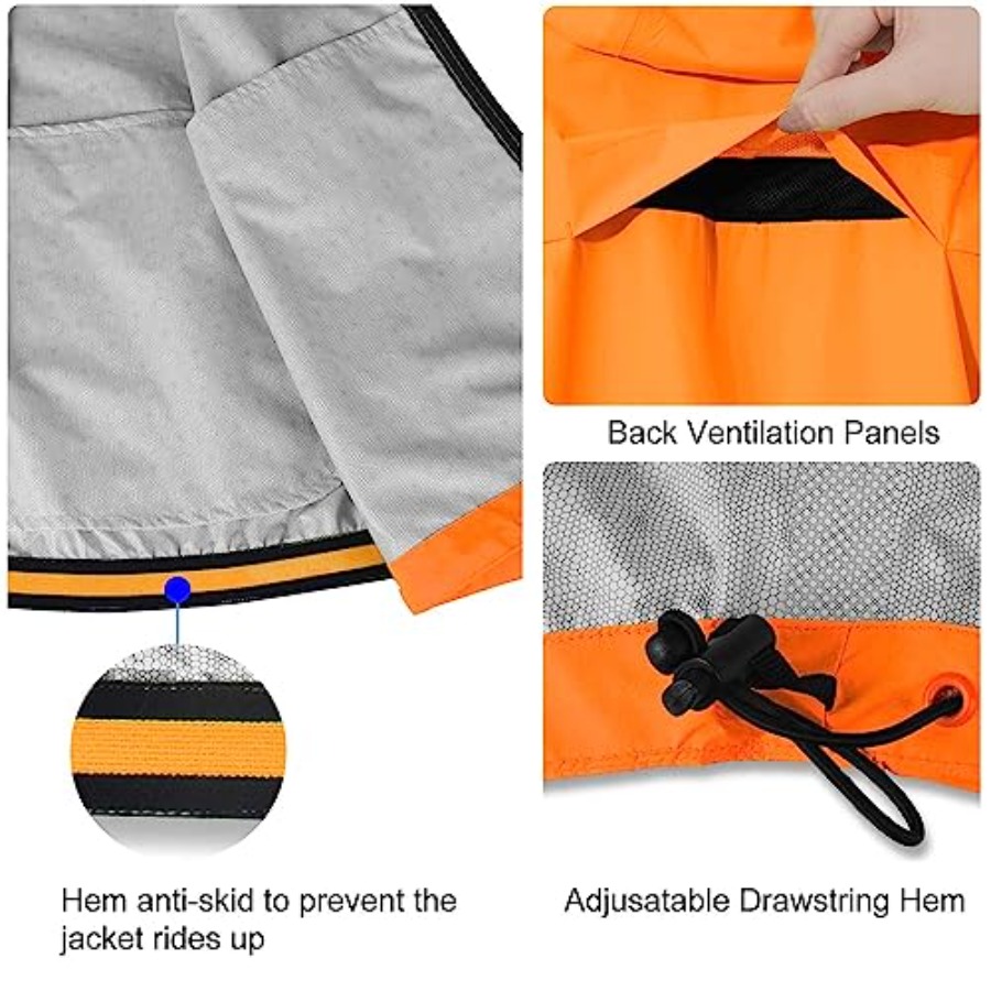 Men's Rain Jacket Waterproof W - Running Gear Rain avis et prix