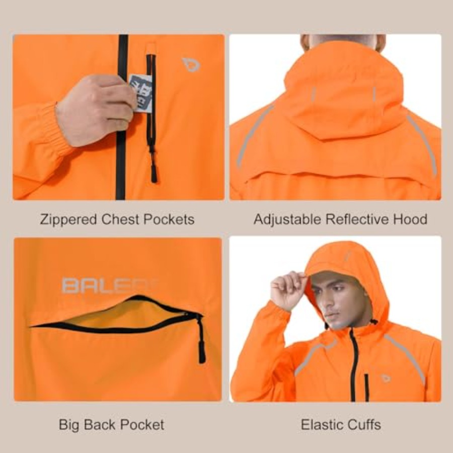 Men's Rain Jacket Waterproof W - Running Gear Rain avis et prix