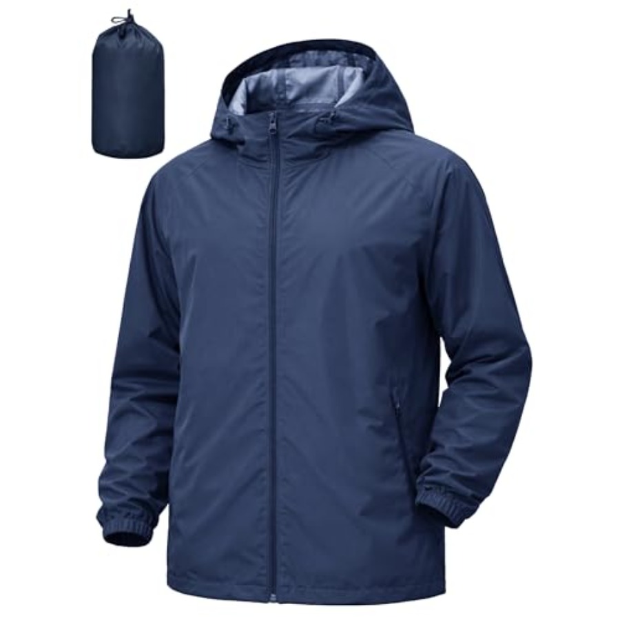 UIQUR Men's Rain Jacket Windbr - Running Gear Rain avis et prix
