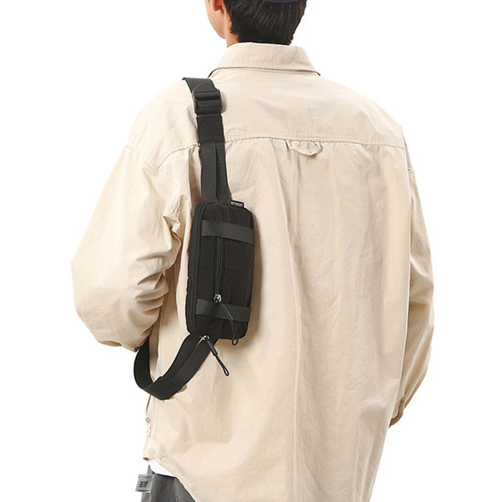 Chest Bag Pure Color Nylon Lig - Running Gear Organizer avis et prix