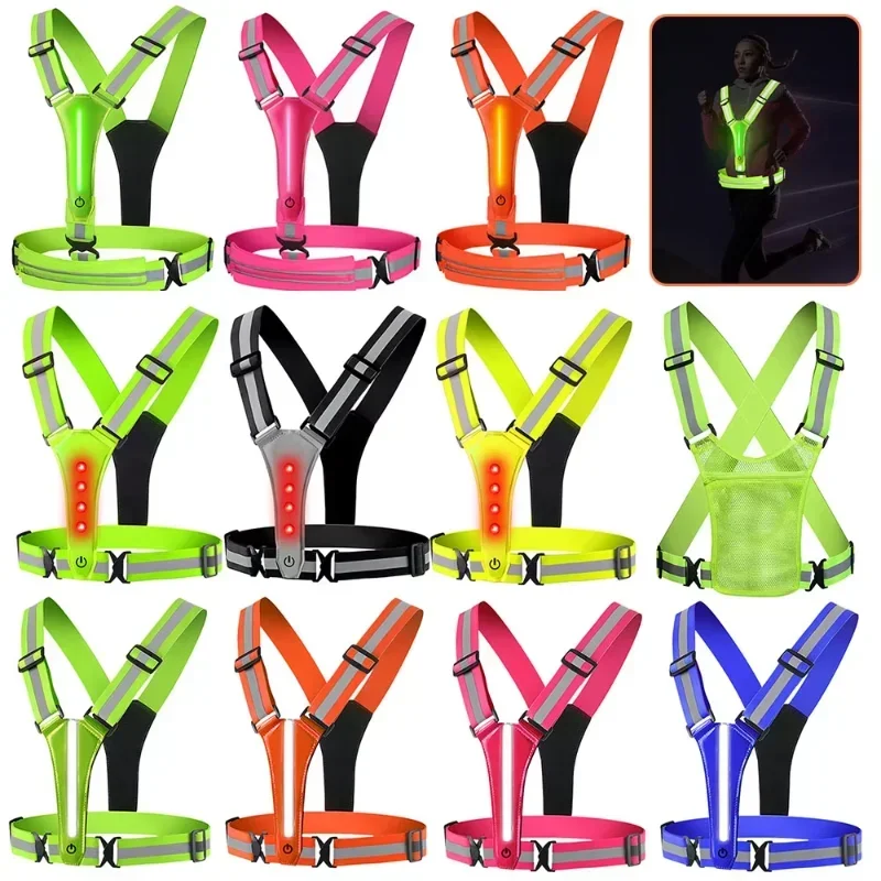 LED Reflective Vest Running Ge - Running Gear Night avis et prix
