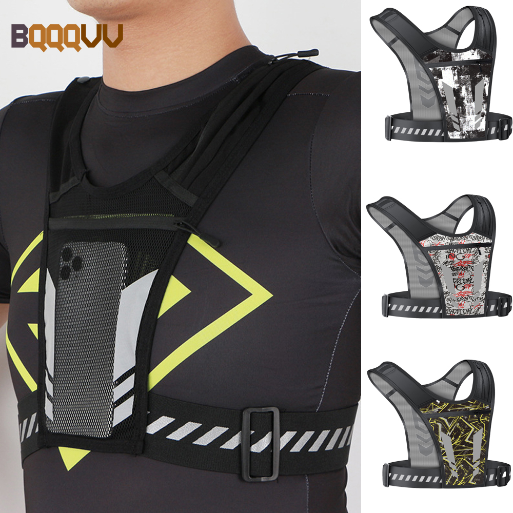 Reflective Running Vest with P - Running Gear Night avis et prix