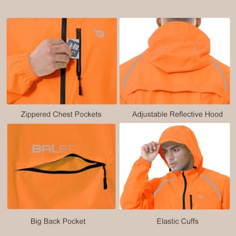 Men's Rain Jacket Waterproof W - Running Gear Rain avis et prix