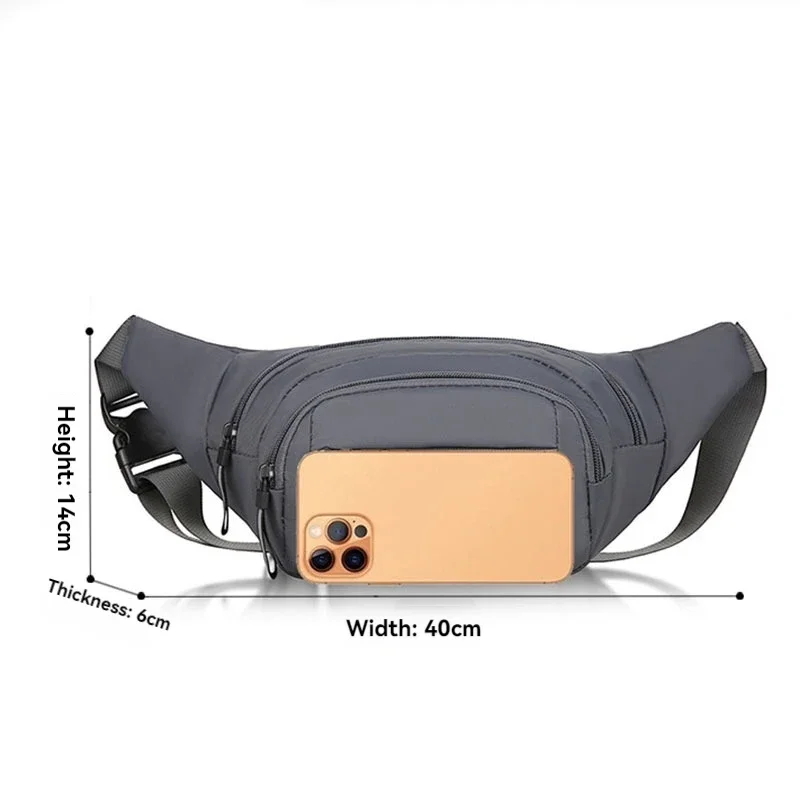 Men Canvas Fanny Waist Packs U - Running Gear Organizer avis et prix