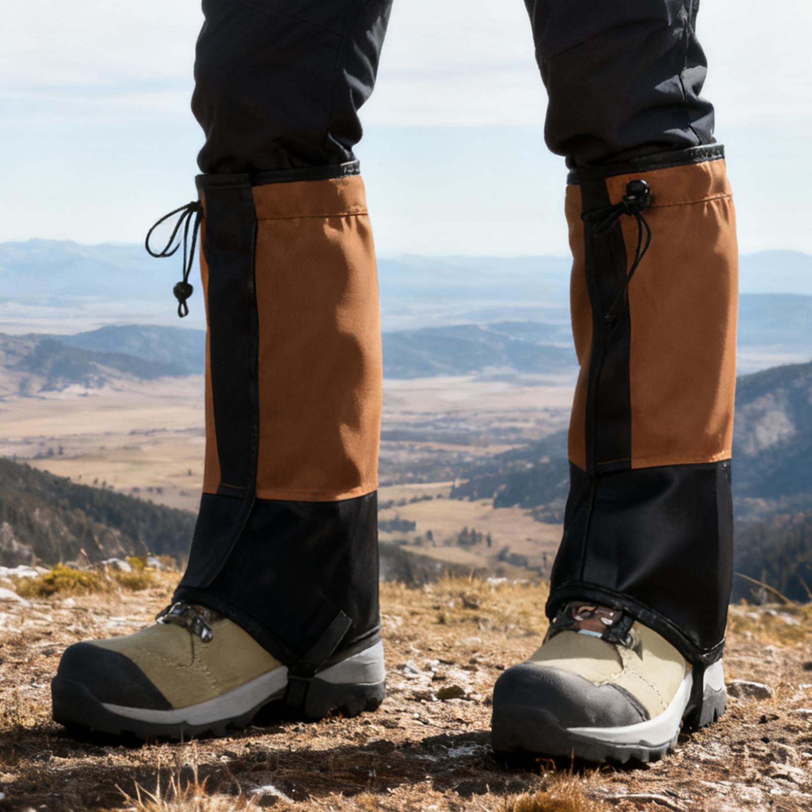 Waterproof Leg Gaiters for Hik - Running Gear Rain avis et prix