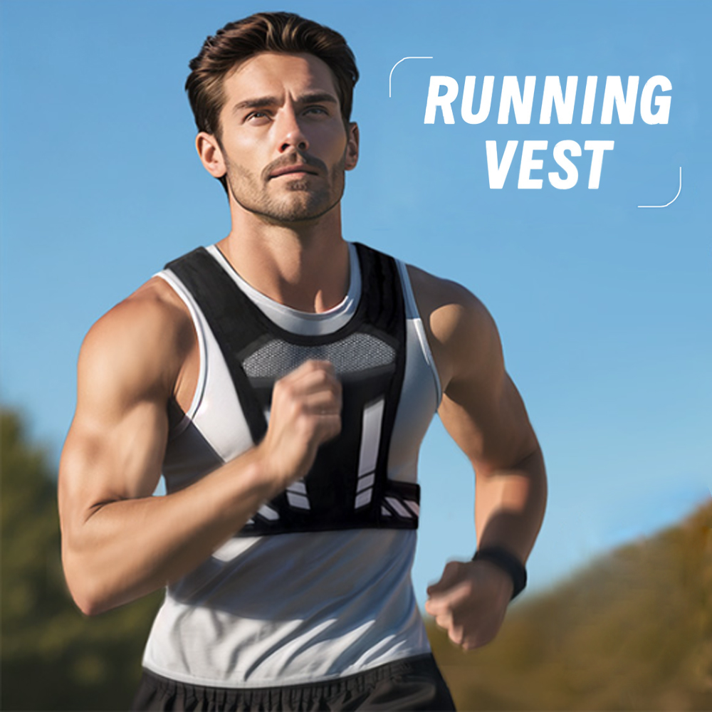 Reflective Running Vest with P - Running Gear Night avis et prix
