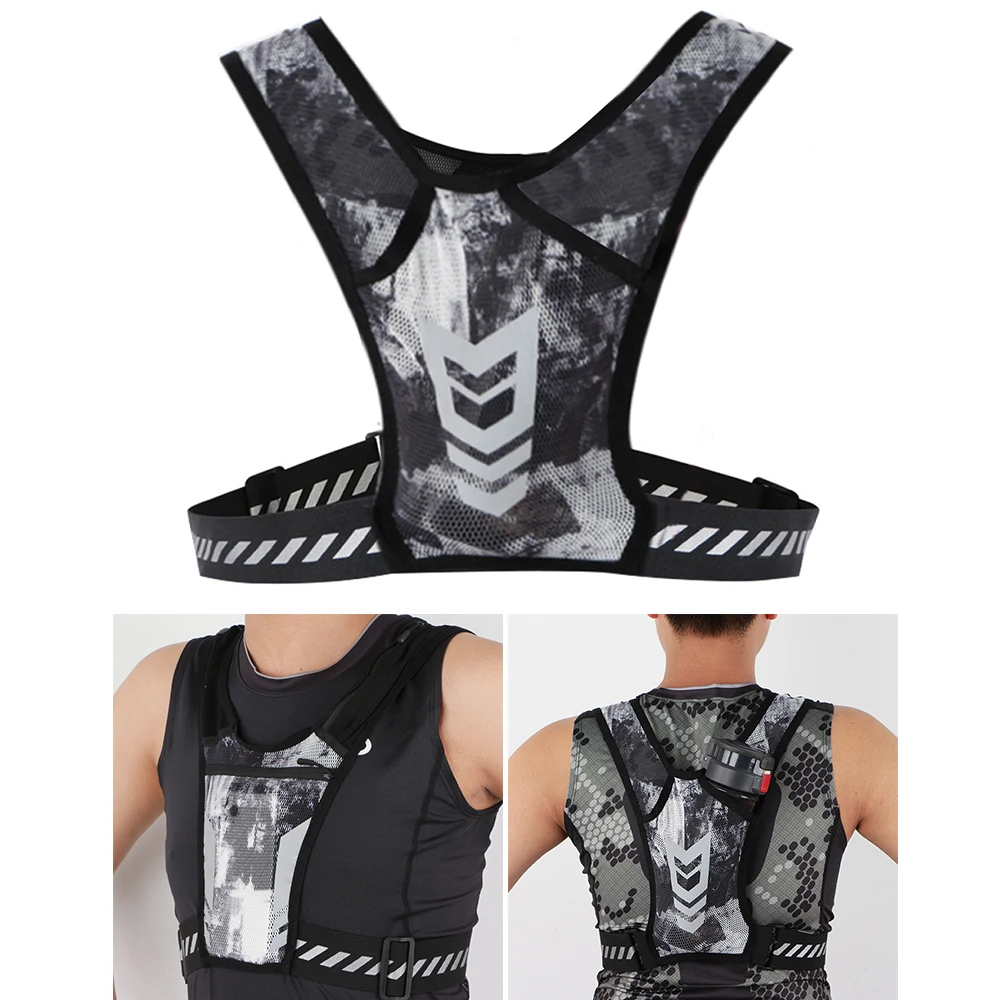 Reflective Running Vest with P - Running Gear Night avis et prix