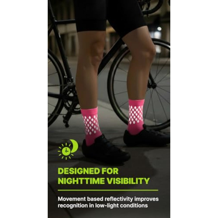 Reflective Socks for cycling a - Running Gear Night avis et prix