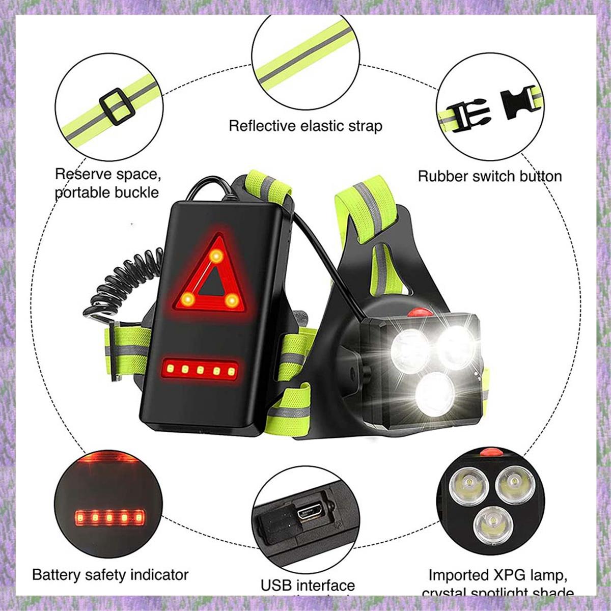 A63K-Night Running Lights For  - Running Gear Night avis et prix