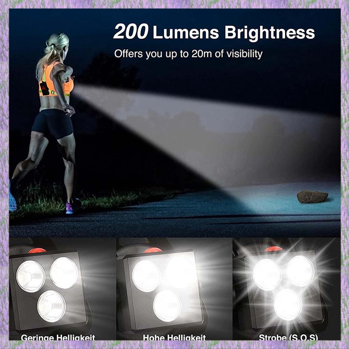 A63K-Night Running Lights For  - Running Gear Night avis et prix