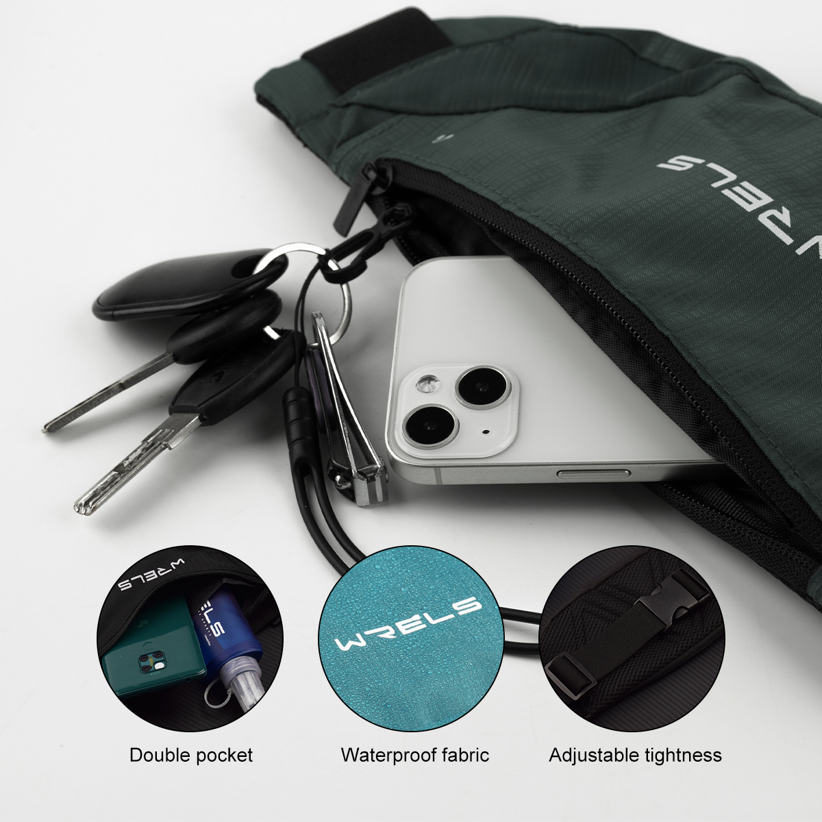 WRELS Waist Bag Running Bag Ou - Running Jogging Gear avis et prix