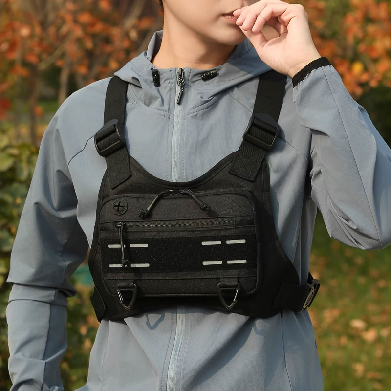 Outdoor Chest Bag For Men Fron - Running Gear Holder avis et prix