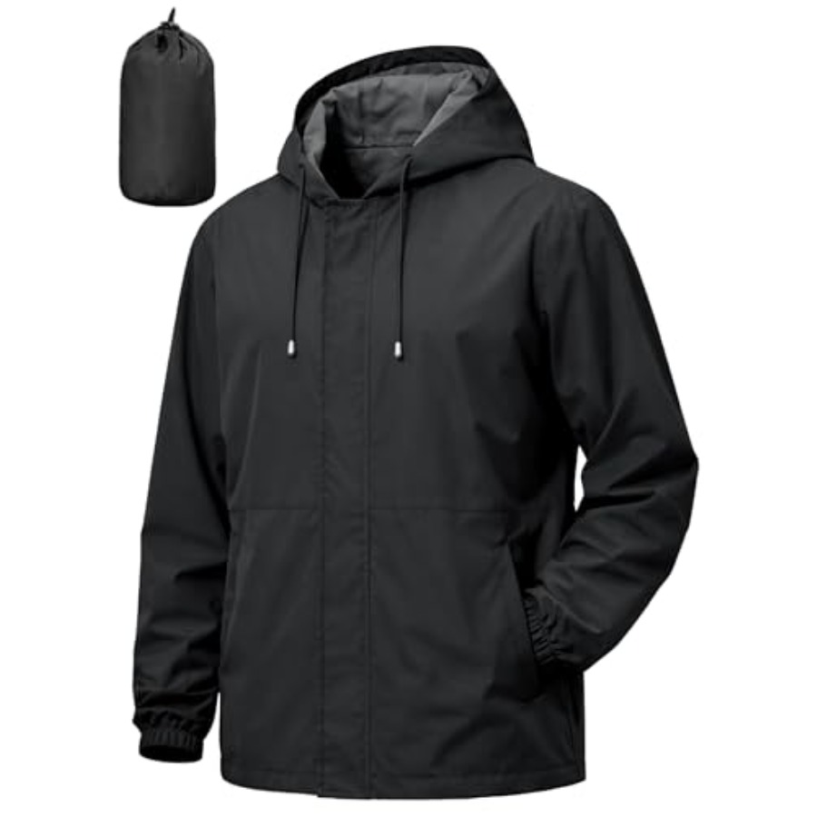 UIQUR Men's Rain Jacket Waterp - Running Gear Rain avis et prix