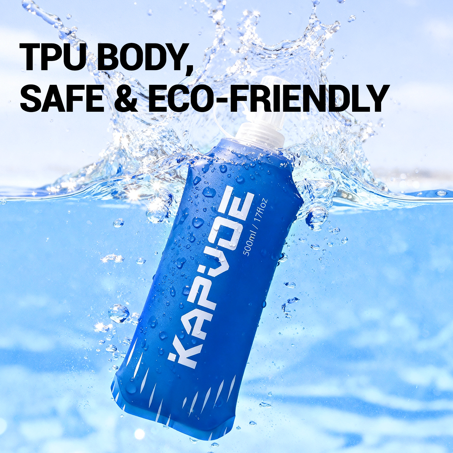 Kapvoe Foldable Water Bottle P - Running Gear Sports Direct avis et prix