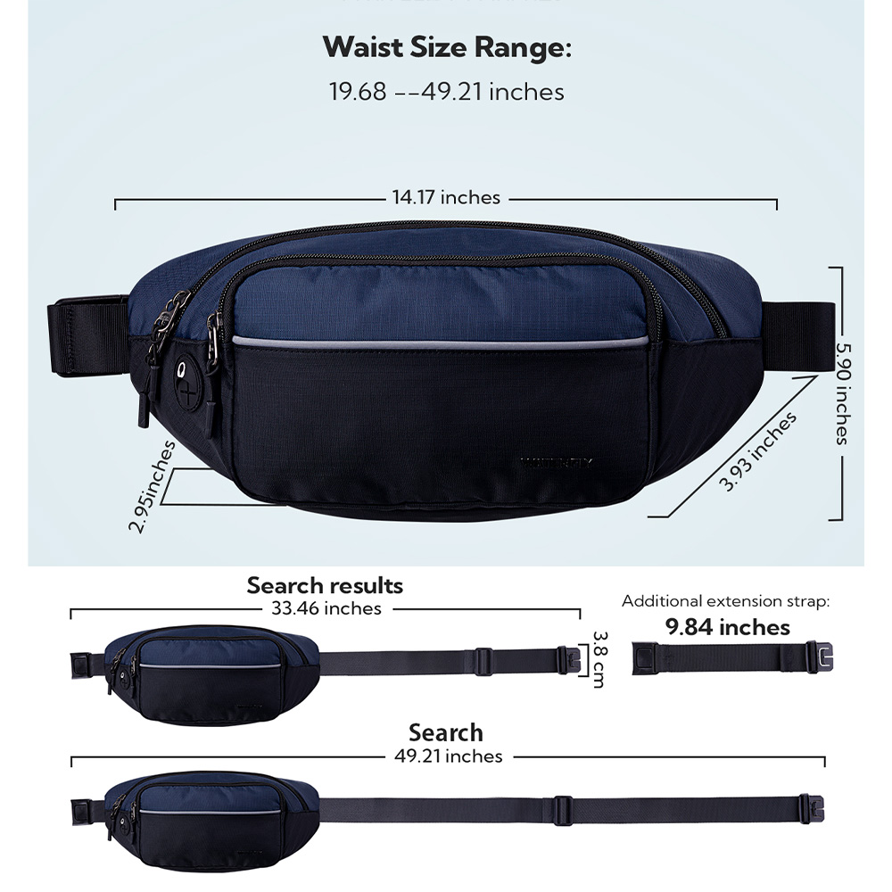 WATERFLY Fanny Pack Waist Bag  - Running Gear Organizer avis et prix