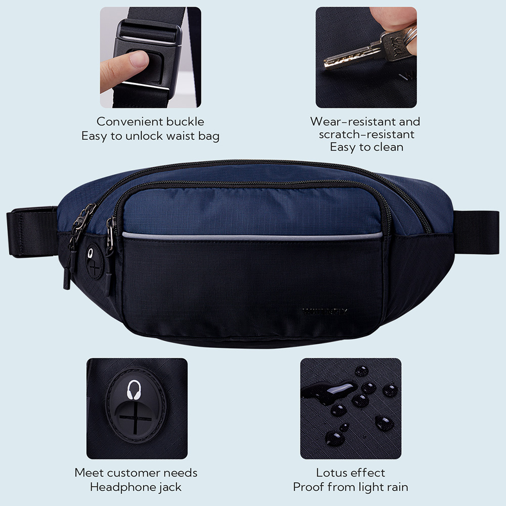 WATERFLY Fanny Pack Waist Bag  - Running Gear Organizer avis et prix