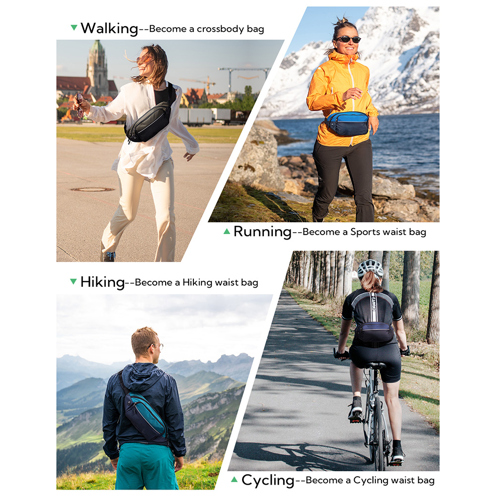 WATERFLY Fanny Pack Waist Bag  - Running Gear Organizer avis et prix