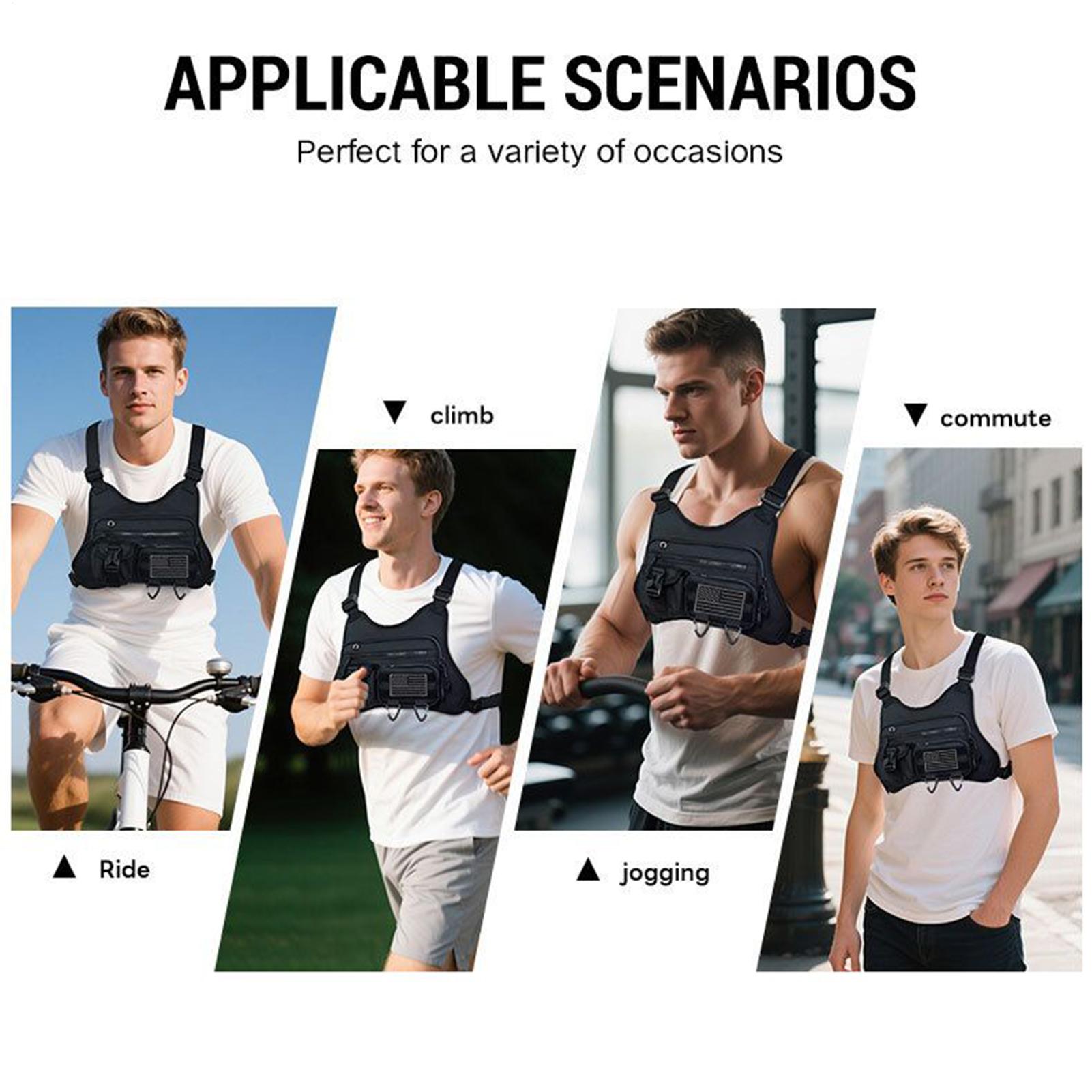 Running Chest Bag Running Vest - Running Gear Holder avis et prix
