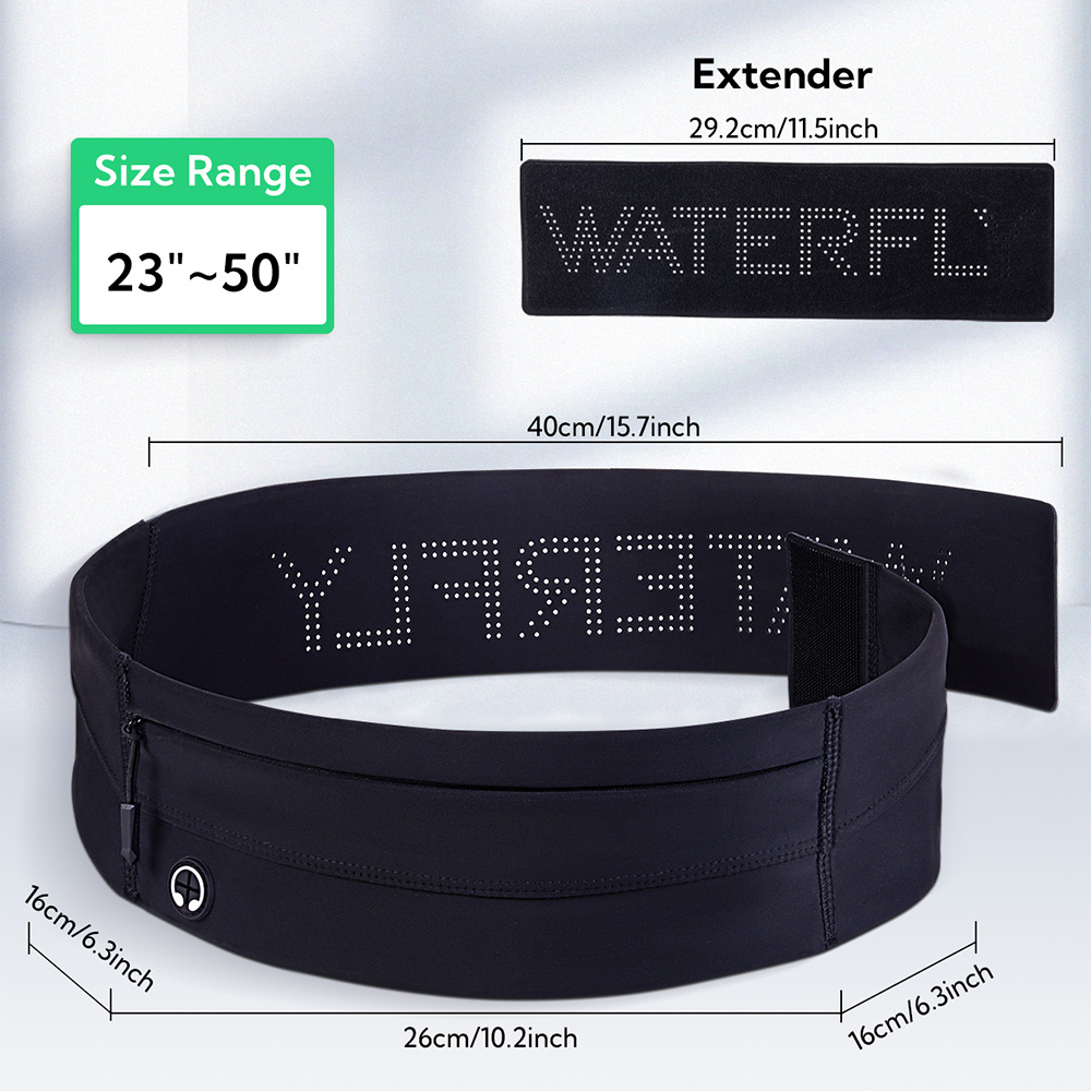 WATERFLY Running Belt Fanny Pa - Running Gear Organizer avis et prix