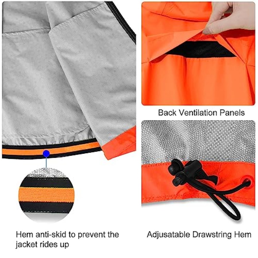 Men's Rain Jacket Waterproof W - Running Gear Rain avis et prix