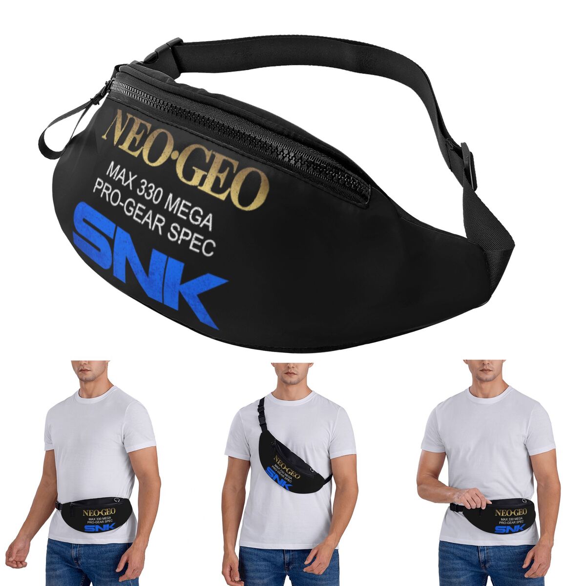 Crossbody Waist Bag Neo Geo Pr - Running Gear Retro avis et prix
