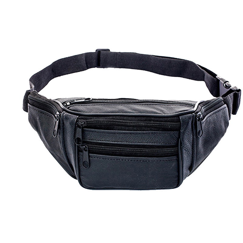 Leather Men Waist Chest Bag Th - Running Gear Organizer avis et prix